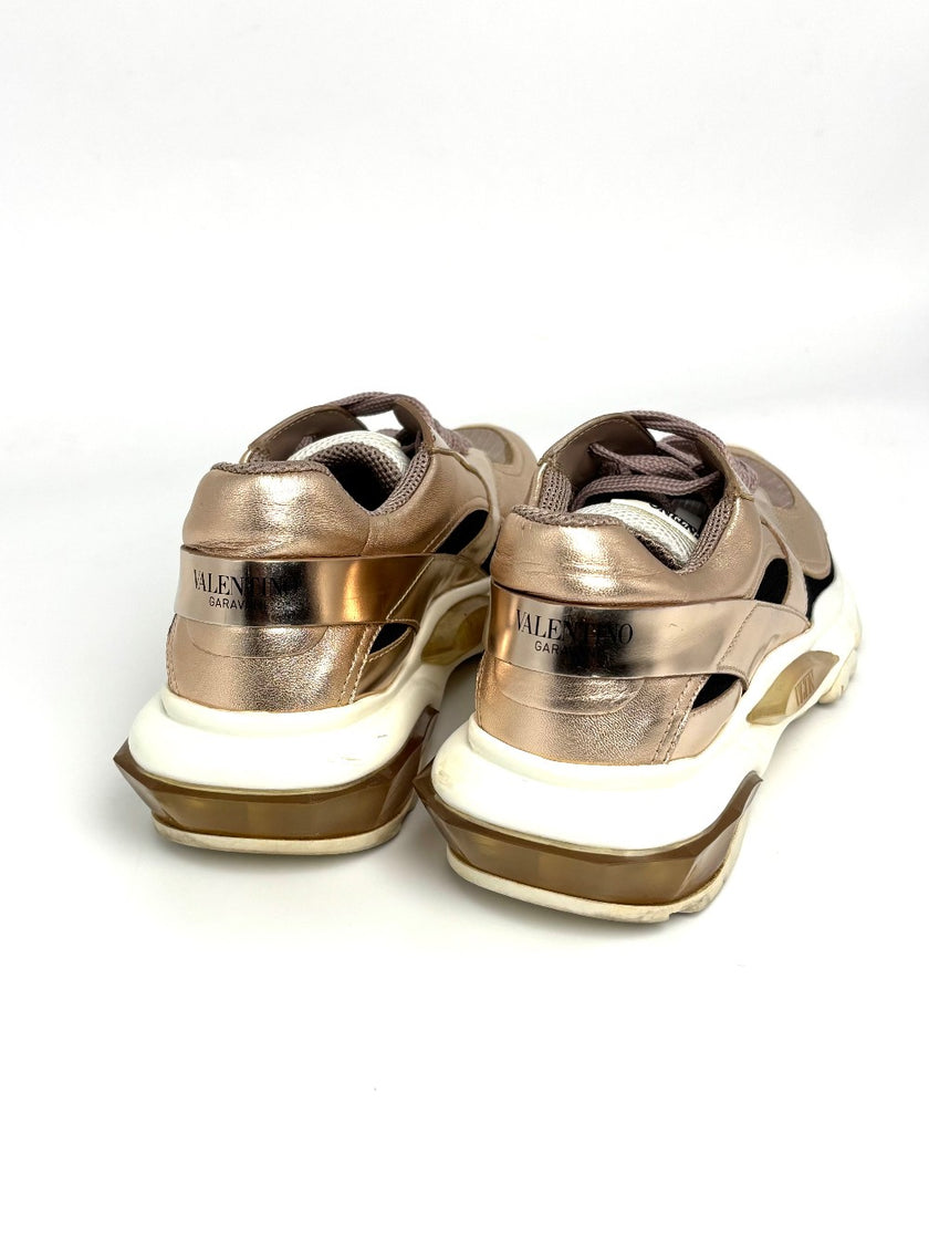Preowned. Valentino Sneakers Rosegold. 36.5|9030