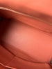 Preowned. Hermes Kelly 35 Ghillies Bicolor Rose Texas Rouge H. P48L|1520