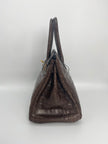 Preowned. Hermes Birkin 30 Havane Crocodile Niloticus. G2931.Z|3319