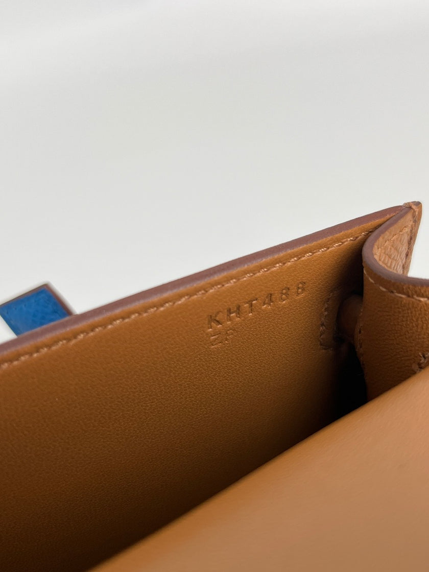 Brand New. Hermes Kelly Doll Picto Epsom Gold. KHT488ZP|3523