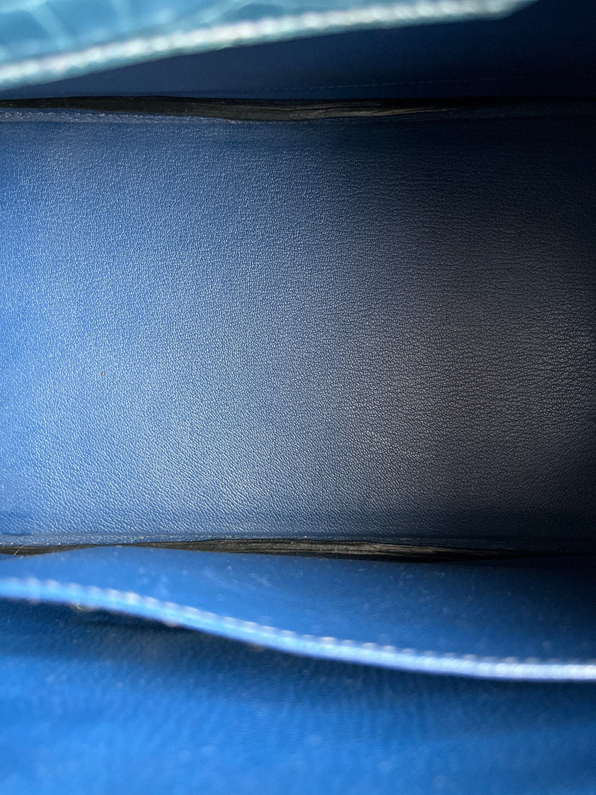 Preowned. Hermes Birkin 35 Crocodile Colvert . K 4+|3567