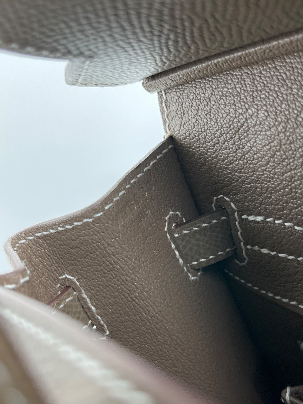 Brand New. Hermes Birkin 25 Etoupe Togo GHW. BCT812CN|3583