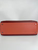 Preowned. Hermes Kelly 35 Ghillies Bicolor Rose Texas Rouge H. P48L|3645