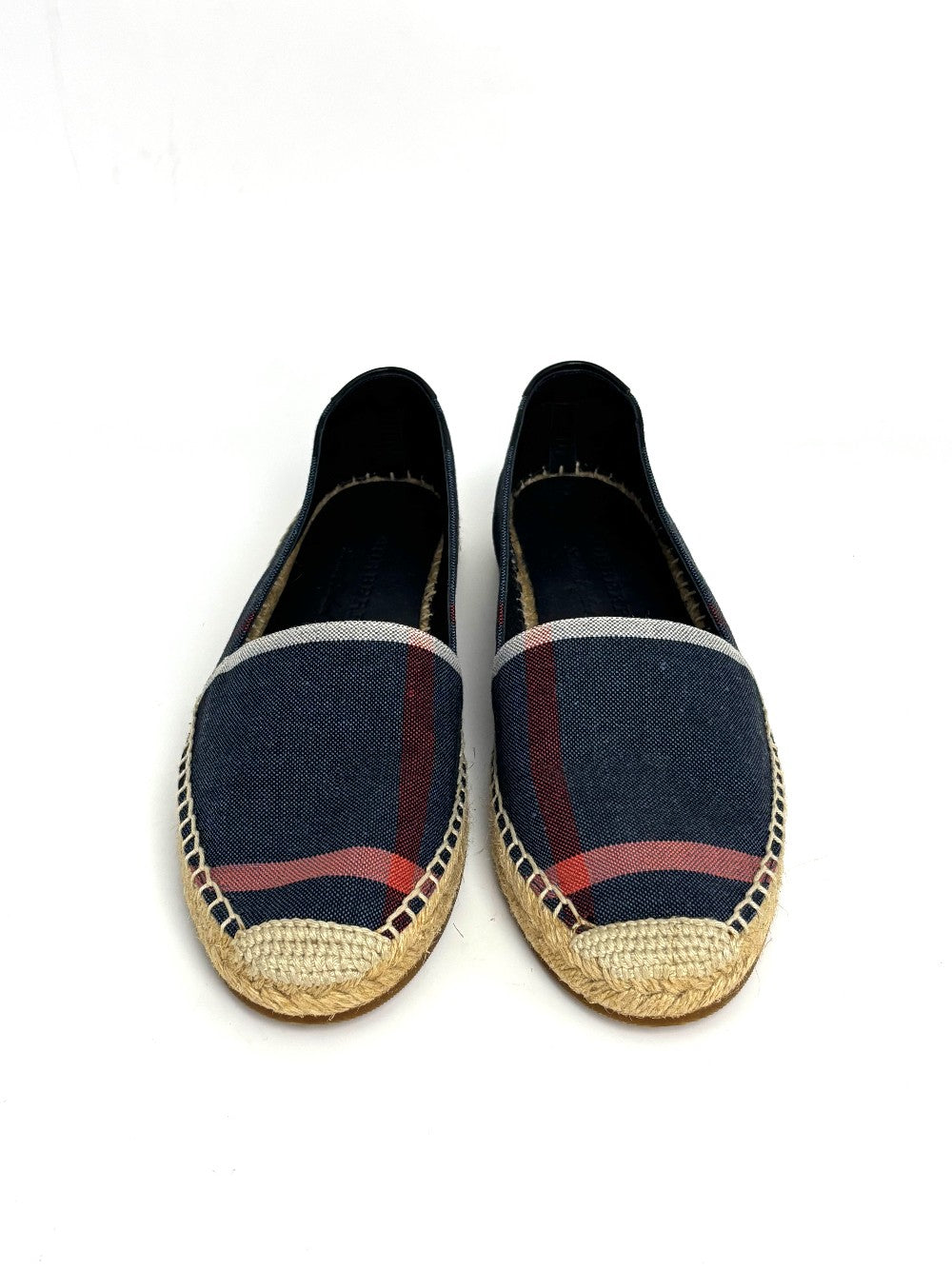 Brand New. Burberry Espadrille Blue. 38|11023