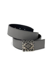 Brand New. Loewe Belt Gray/ Black PHW.95|6704