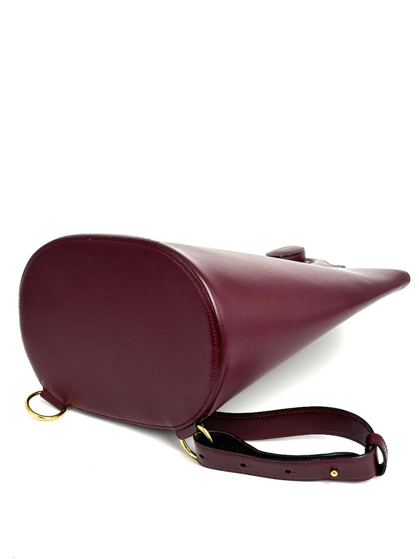 [SALE] Preowned. Cartier 20th Century Body Bag Maroon|11358