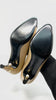 Brand New. Chanel Heel Beige W/ Gold. 37.5|9660