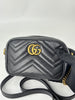 Preowned. Gucci Marmont Camera Case Black. 448065-204991|5869