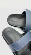 Brand New. Hermes Chypre Black/Blue Celeste. 41|16161