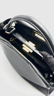 Preowned. Fendi Peekaboo Regular Black GHW|15657