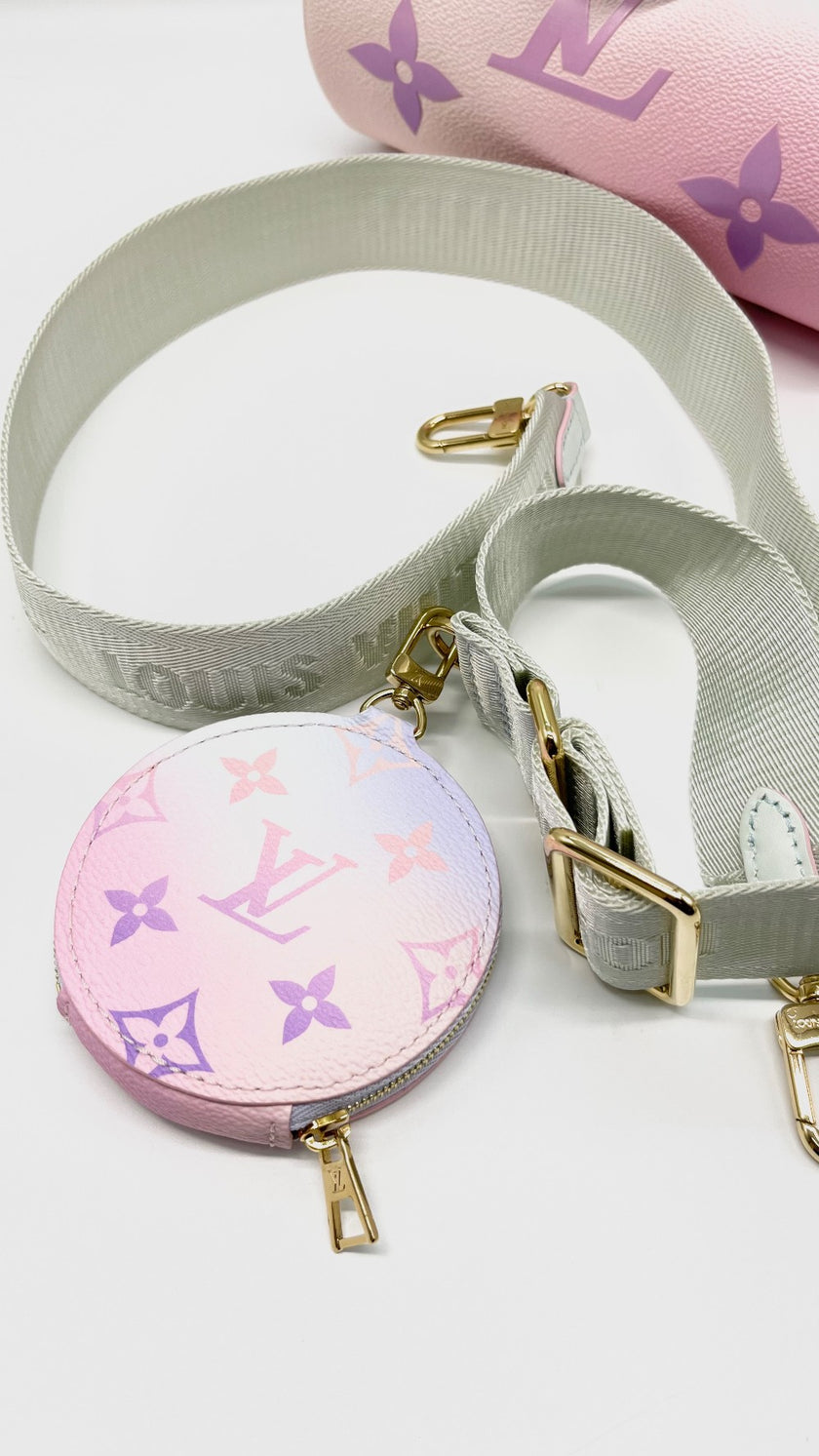 Unused. LV Papillon BB Sunrise Pastel. MCHIP|10331