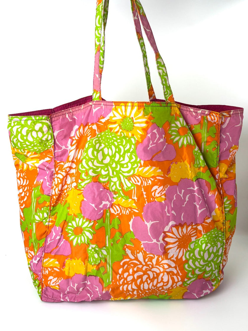 Preowned. Prada Nylon Tote Bag Multi-Colored|6287