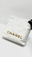 Brand New. Chanel MIni C22 White Calfskin GHW. T2CUN9KH|15193