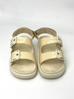 Preowned. Gucci Buckle Sandals White. 37|6454