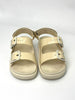 Preowned. Gucci Buckle Sandals White. 37|6454