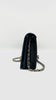 Preowned. Chanel WOC Black/Blue GHW. 23898176|7099