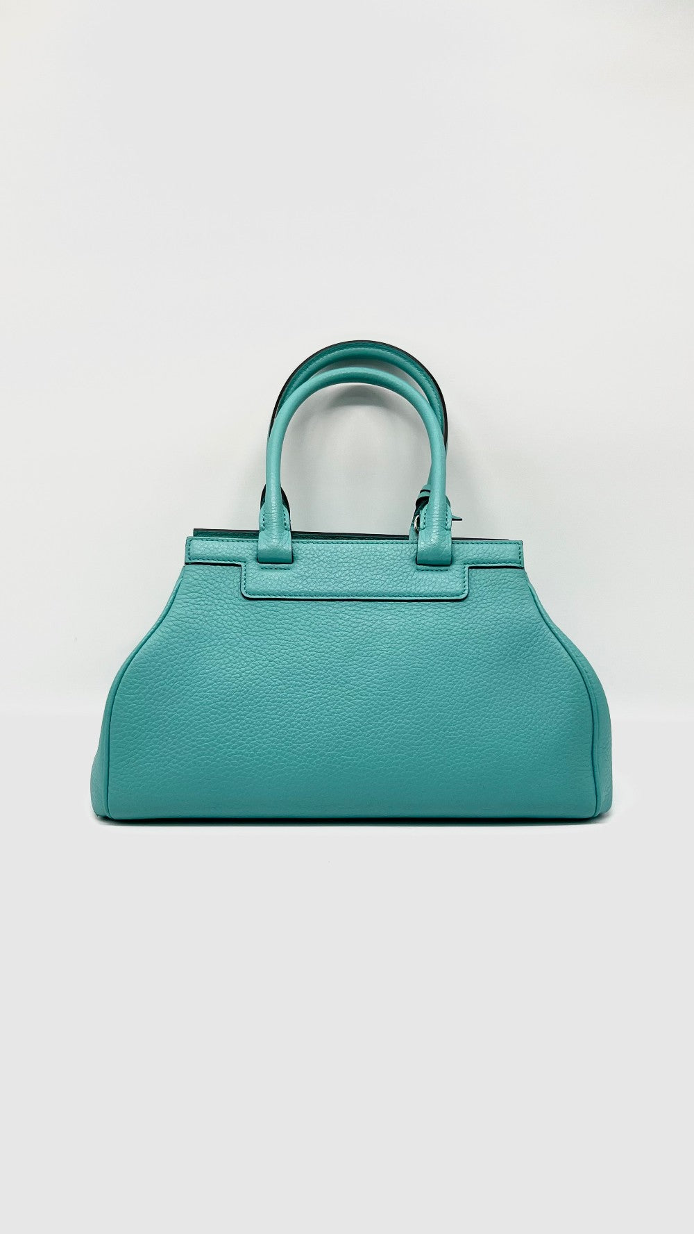 Preowned. Moynat Pauline Bag Turquoise|15053