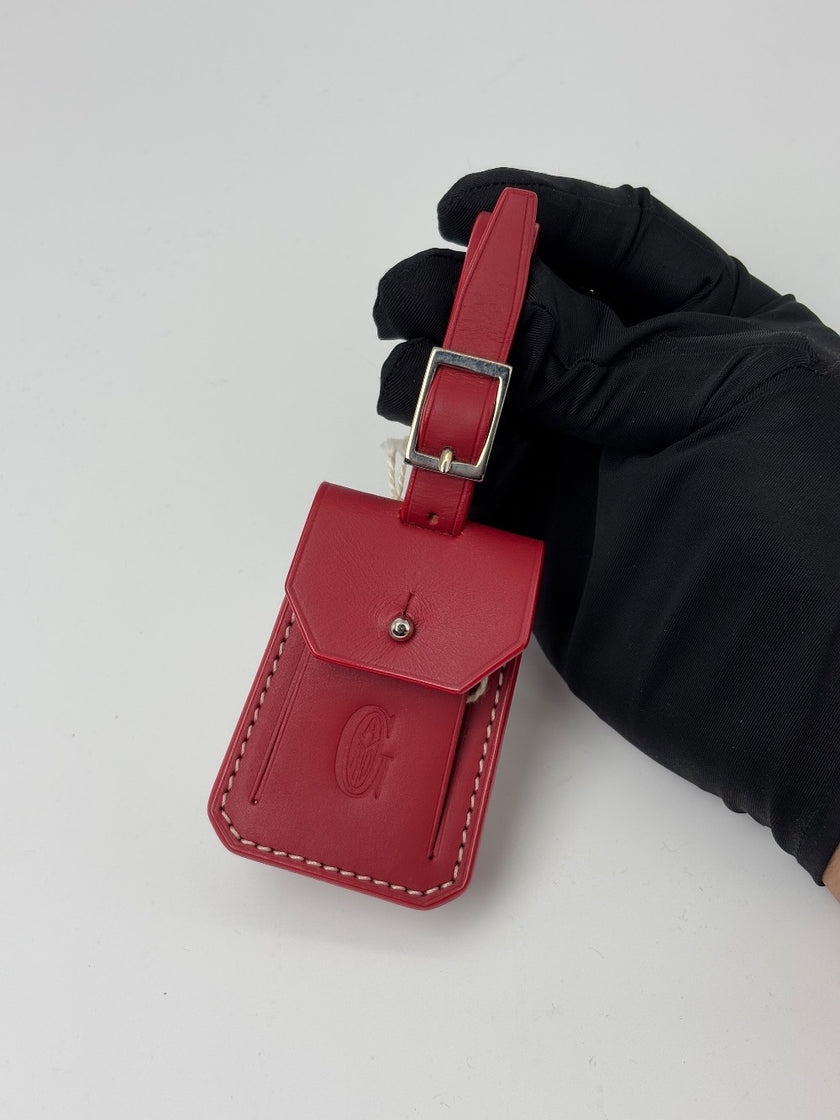 Like New. Goyard Bag Tag Red|6995