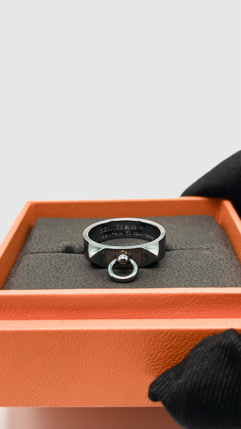 Brand New. Hermes CDC Ring PHW|9347
