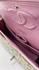 Preowned. Chanel Medium Double Flap Tweed SHW. 9857918|7894