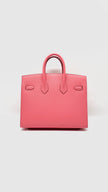 Brand New. Hermes Birkin 25 Rose Azalee Epsom Sellier PHW. KHT229DU|13716
