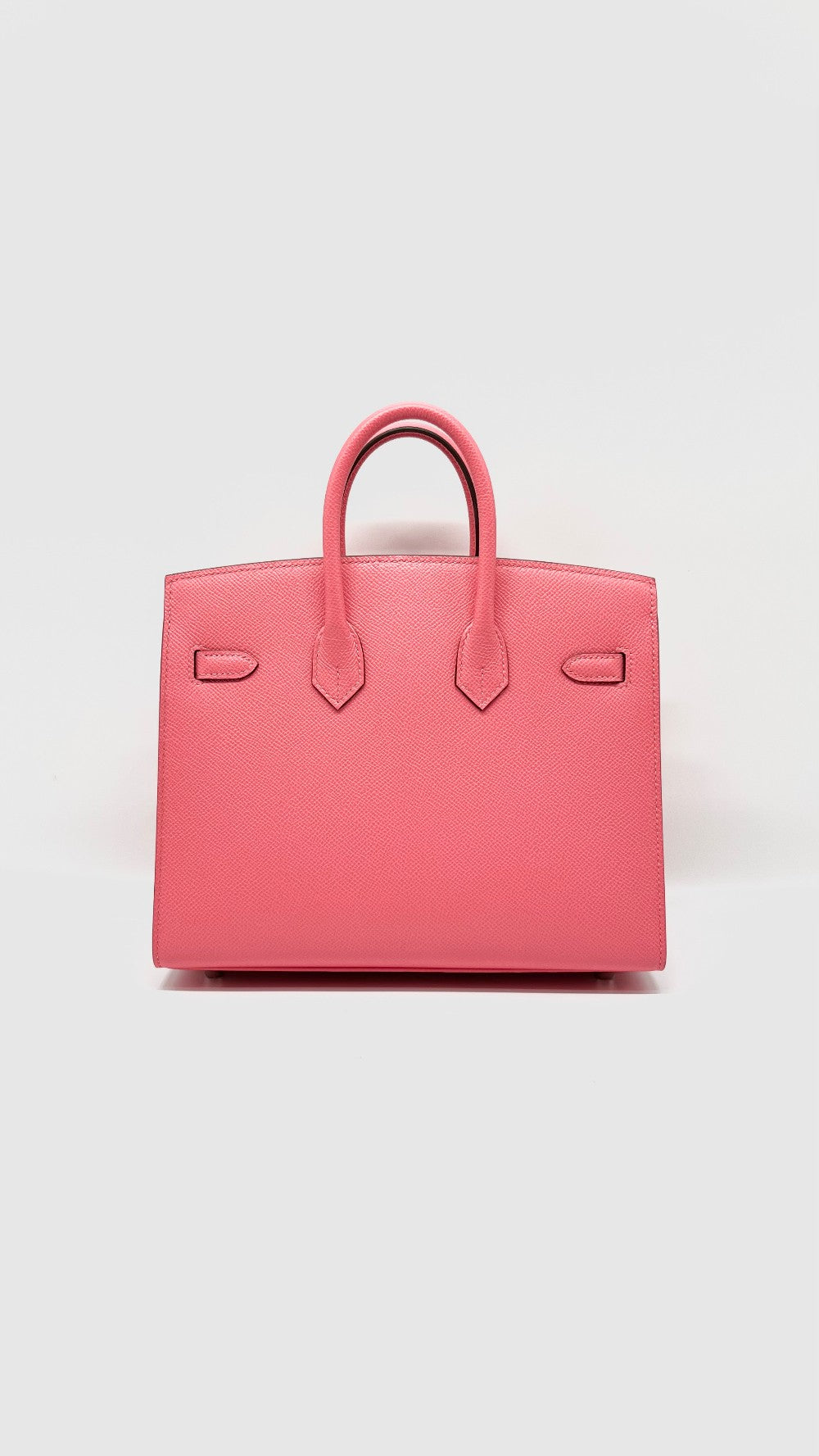 Brand New. Hermes Birkin 25 Rose Azalee Epsom Sellier PHW. KHT229DU|13716