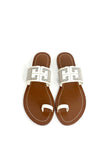 Brand New. Tory Burch Slippers Brown. 36.5|12596