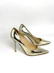 Brand New. Jimmy Choo Heel Gold. 37|8691