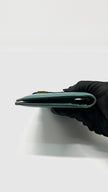 Preowned. Hermes Bearn Long Wallet Malachite GHW. ABY002NZ|9934