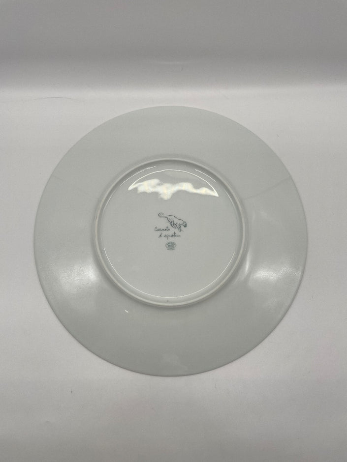 Preowned. Hermes Carnets De Equateur Presentation Plate|13224