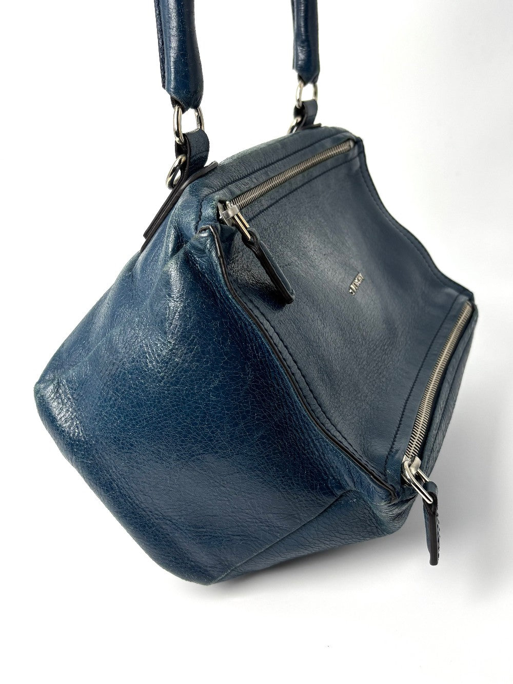 Preowned. Givenchy Pandora Small Blue. EFG0198|9484