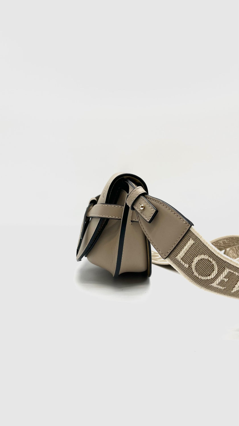 Brand New. Loewe Gate Mini Beige GHW|15606
