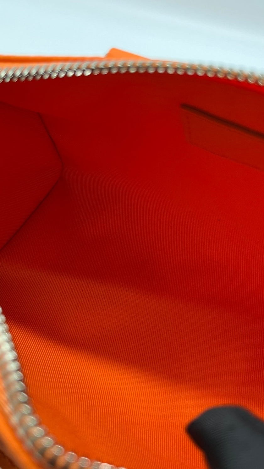 [SALE] Like New. LV Keepall XS Orange. MICROCHIP|7096