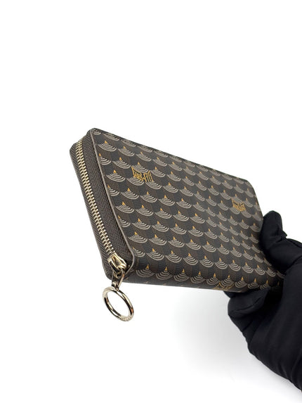 Preowned. FLP Zip Long Wallet|6612