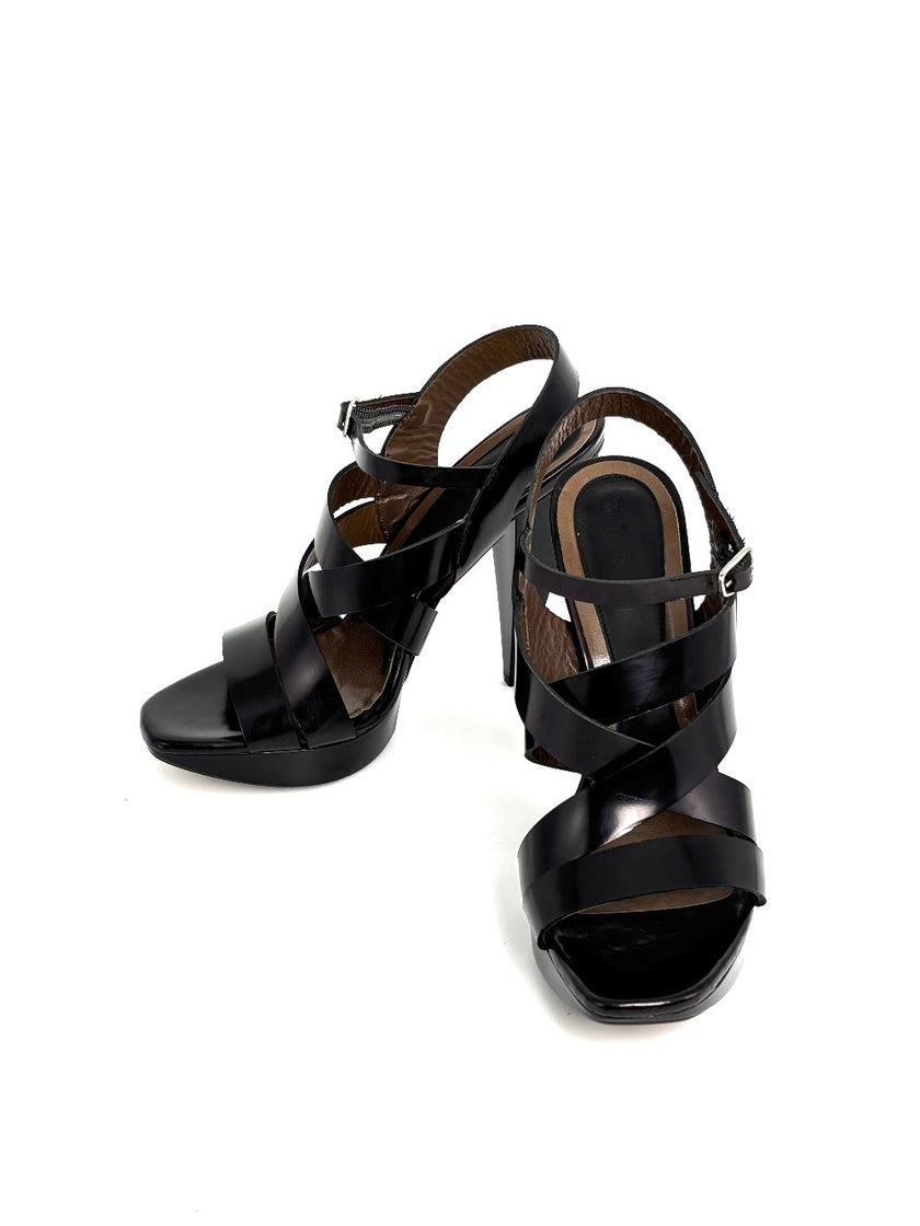 Preowned. Marni Heel Bordeaux. 40|12575