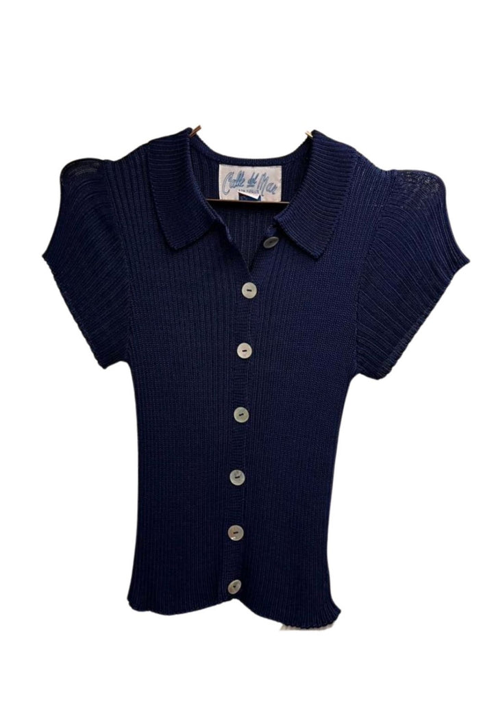 Brand New. Calle Del Mar Button Shirt Blue. S|13309