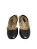 Like New. Gucci Slingback Fur Black. 34.5|10699