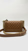 Brand New. Chanel Leboy Small Enchained Dark Beige Caviar GHW. E3K6C2JL|6549