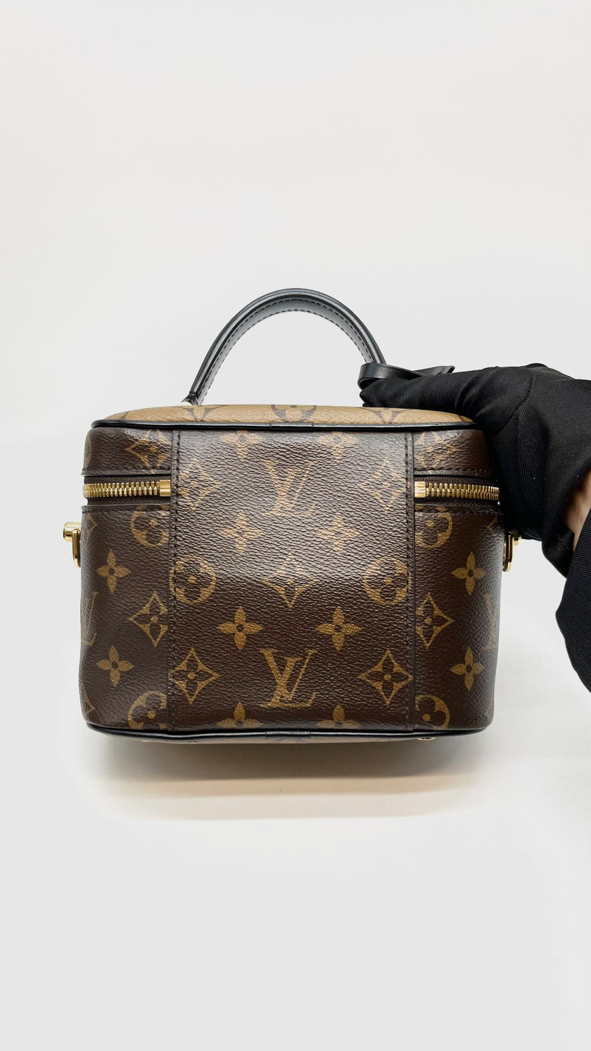 Like New. LV Vanity Kit Mono Reverse GHW. PL0271|16887