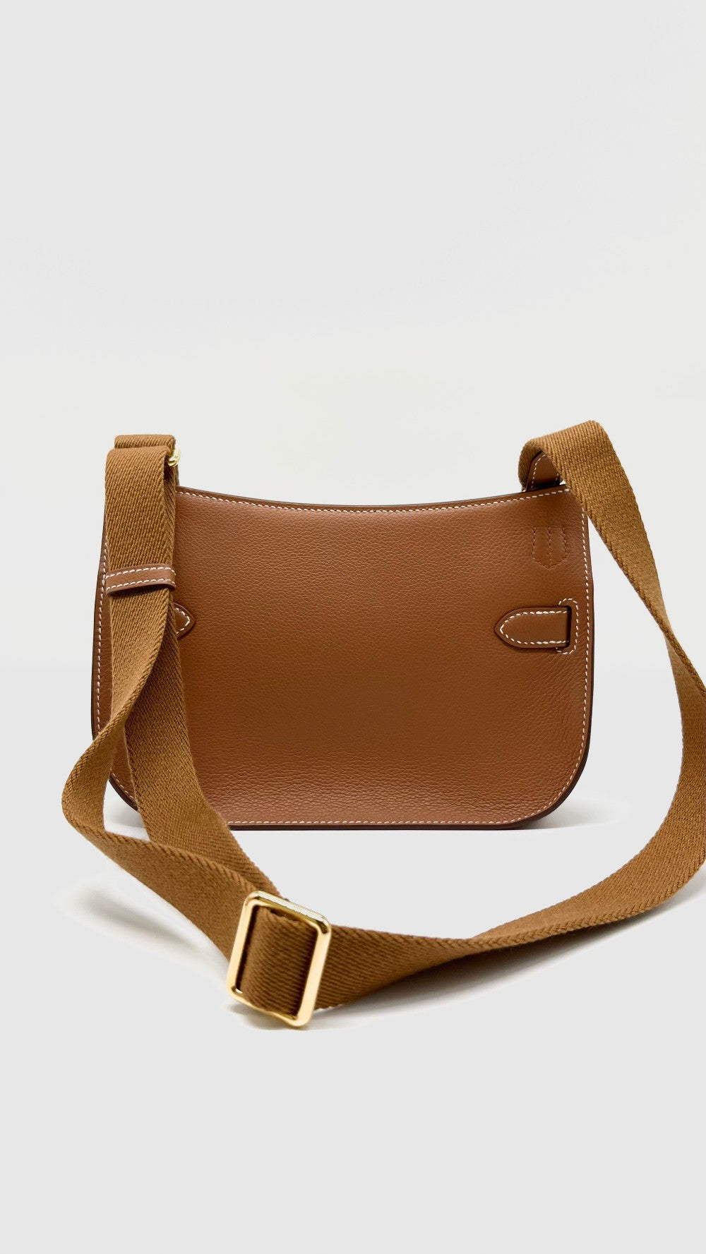 Brand New. Hermes Jypsiere Mini Gold Evercolor GHW. WIC678TP|7935