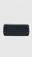 Brand New. Hermes Kelly 25 Colormatic Blue/Black/Chai/Etoupe/Gold Swift. UST494UA|4947