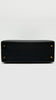 Preowned. Hermes Kelly 25 Black Epsom Sellier PHW. CPY539DQ|5465