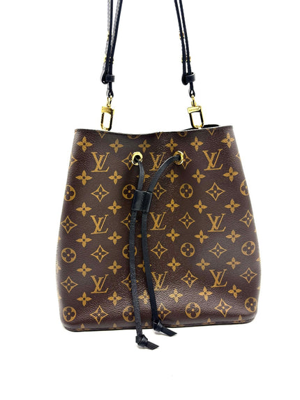 Preowned. LV Neonoe Monogram Black GHW. MI4138|17192