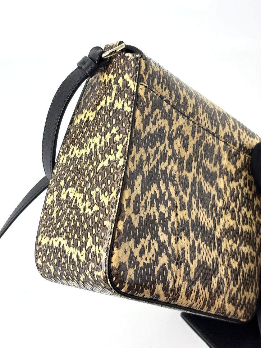 Preowned. Ferragamo Sofia Phyton Crossbody|6006