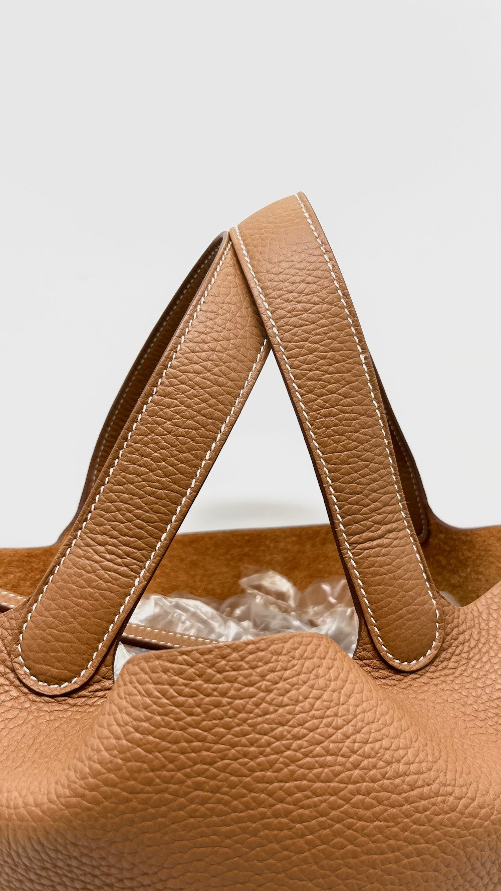 Brand New. Hermes Picotin 22 Gold Clemence PHW. WAM003UH|12319