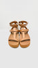 Unused. Hermes Enid Sandals Naturel. 38|10399
