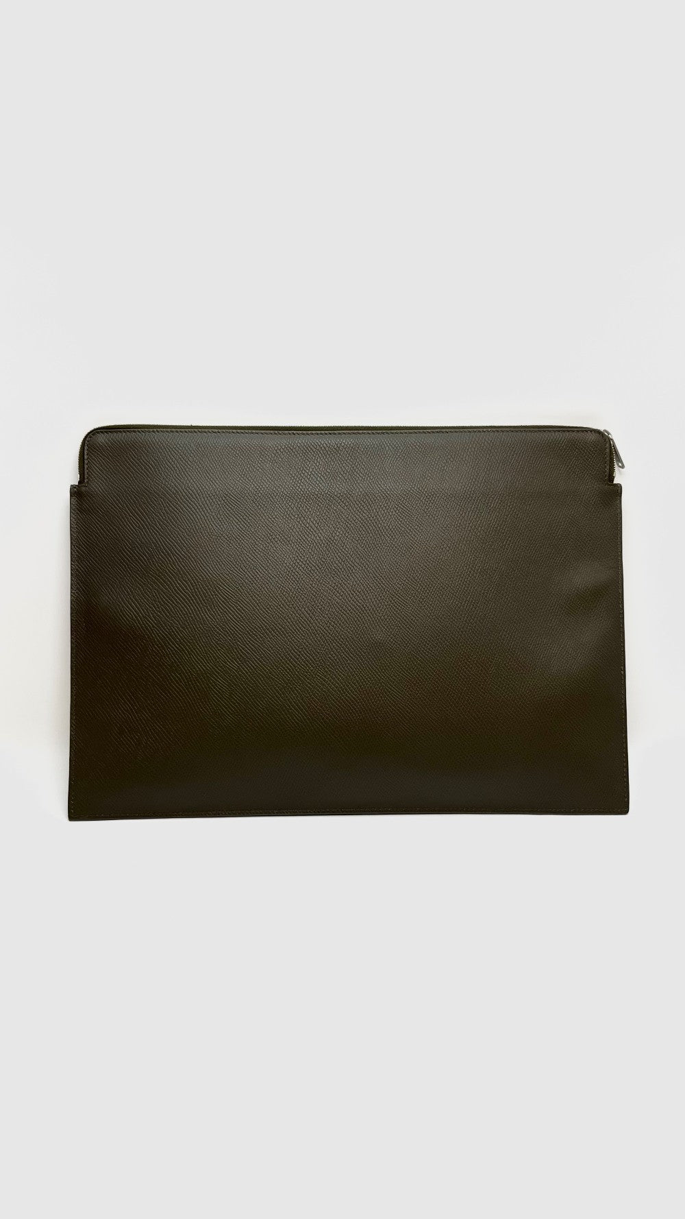Preowned. Celine Document Pouch Gray|16893