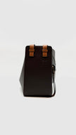 Preowned. Loewe Hammock Small Bicolor Dark Brown/Camel|16094