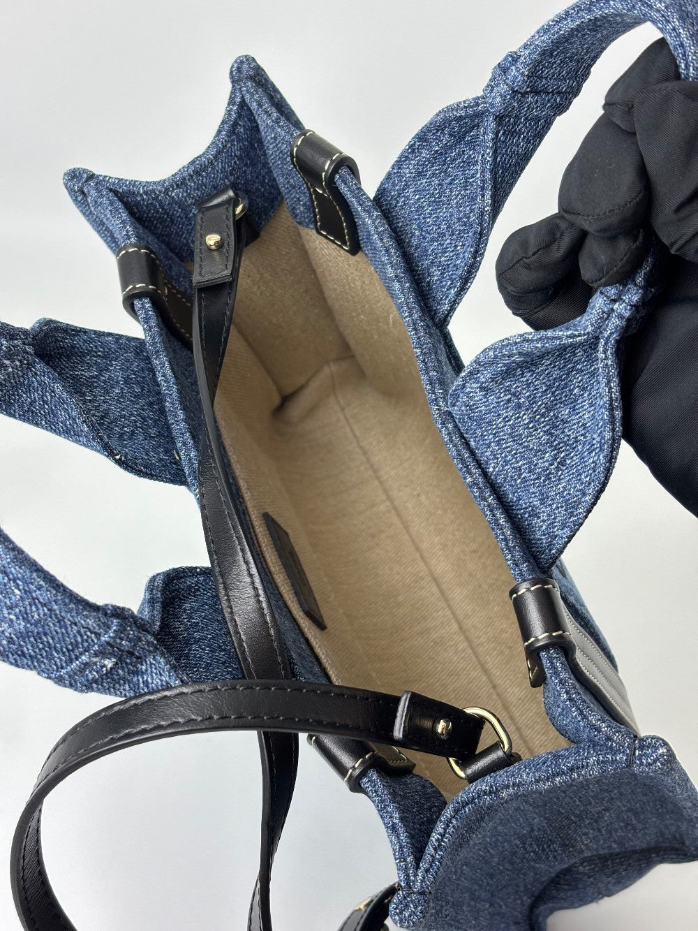 [SALE] Like New. Chloe Woody Small Denim Blue|6056