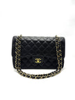Preowned. Chanel Jumbo Double Flap Caviar Black GHW. 28375805|17126